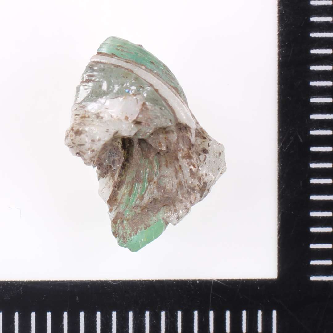 Varierende gr�n og hvid stump