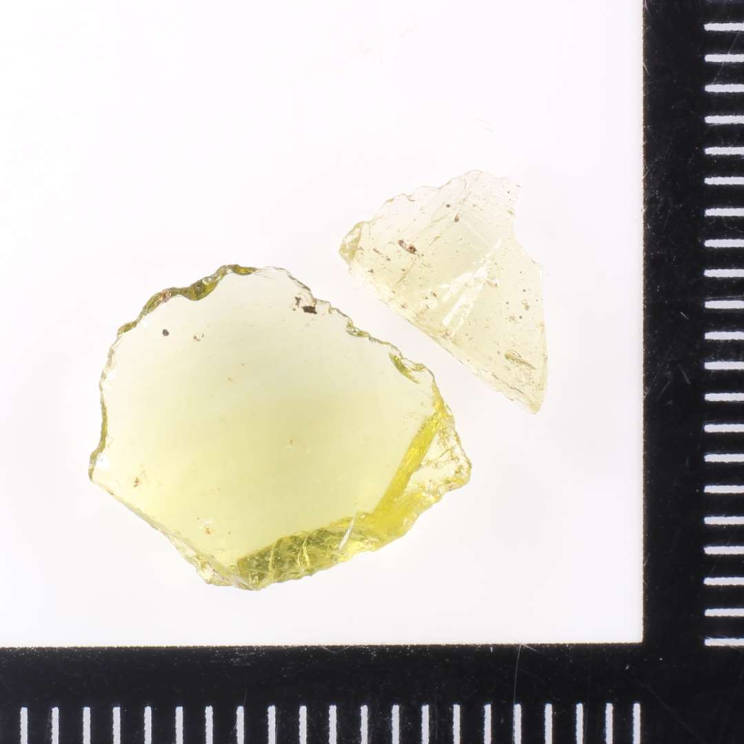 Gennemsigtig gul-gr�n splint