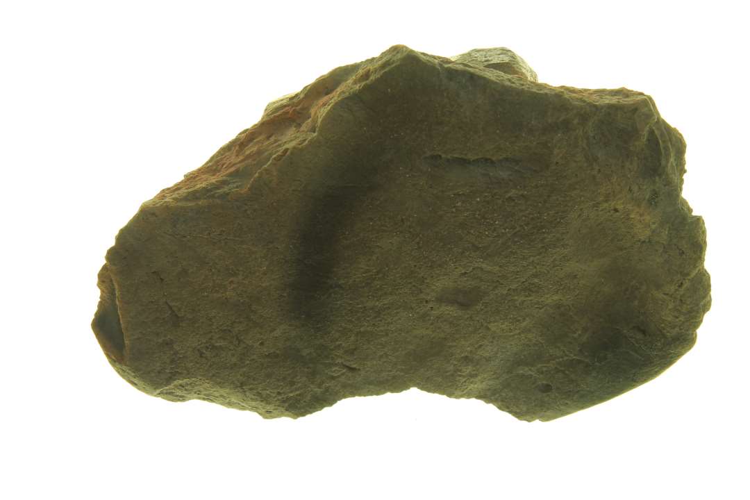 L�g af tegl. St�rste m�l: ca 18 cm.