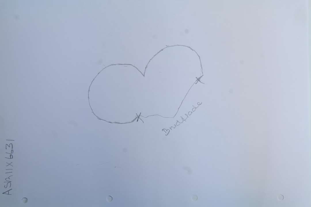 Fragmenteret ribbeformsten. 