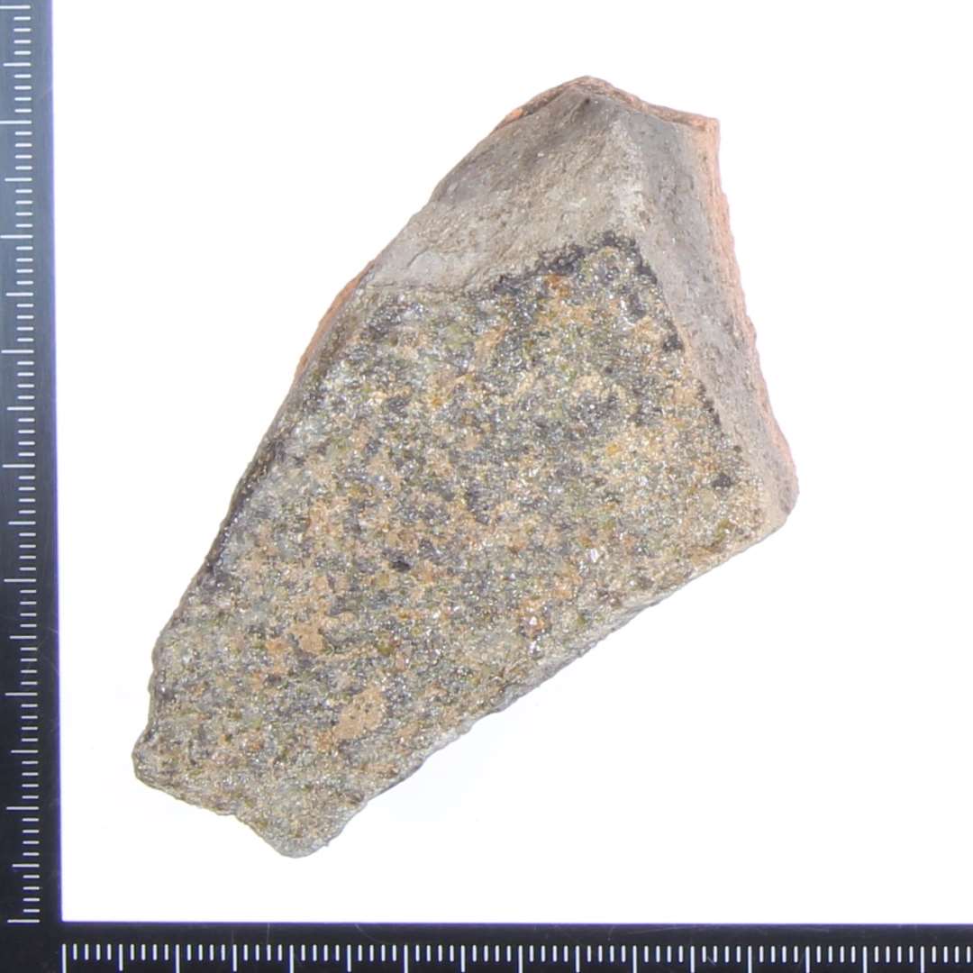 Fragment af glaseret tegl