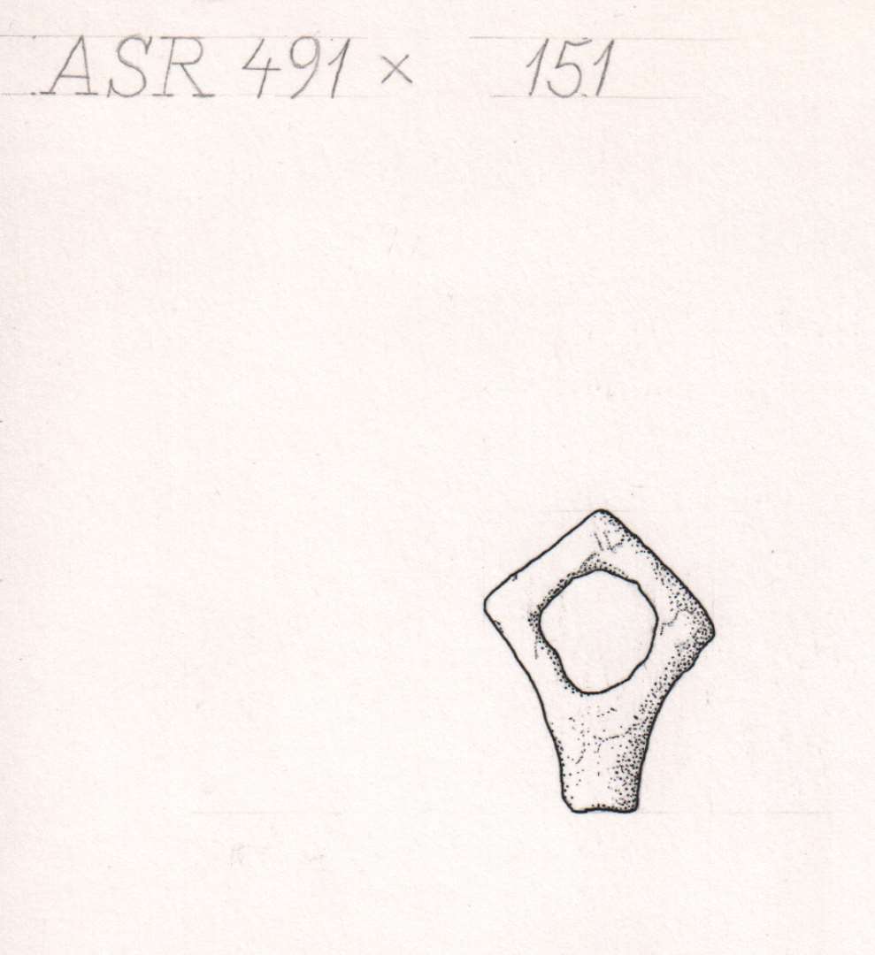 Fragment af bidsel (eller greb til n�gle!).