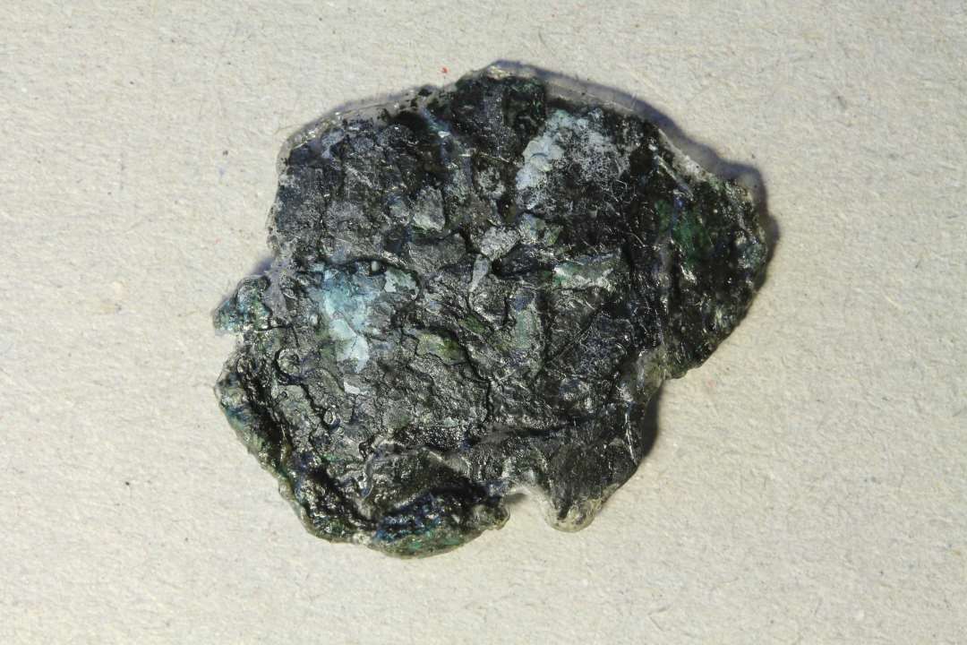 Penning ? Valdemarstid 1200-1250, m�nt eller del af smykkebrakteat