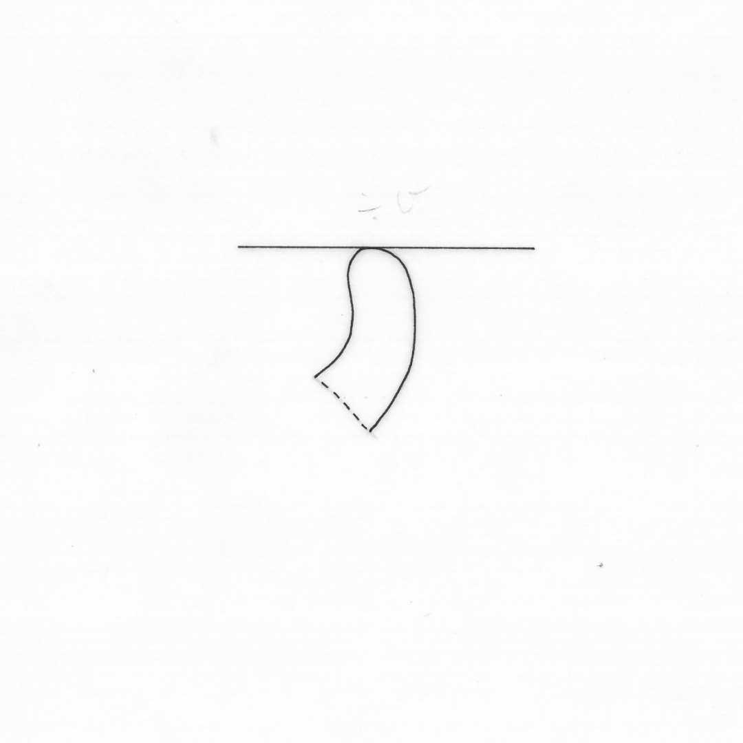 4 randsk�r af gr�br�ndt, grovt magret, med afrundet rand. Gruppe 4.